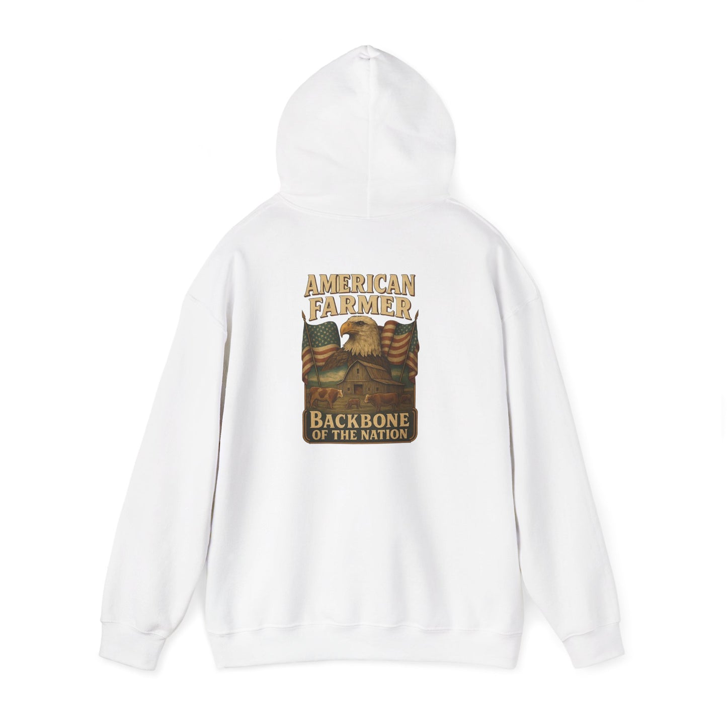 American Farmer-Backbone of the Nation Hoodie