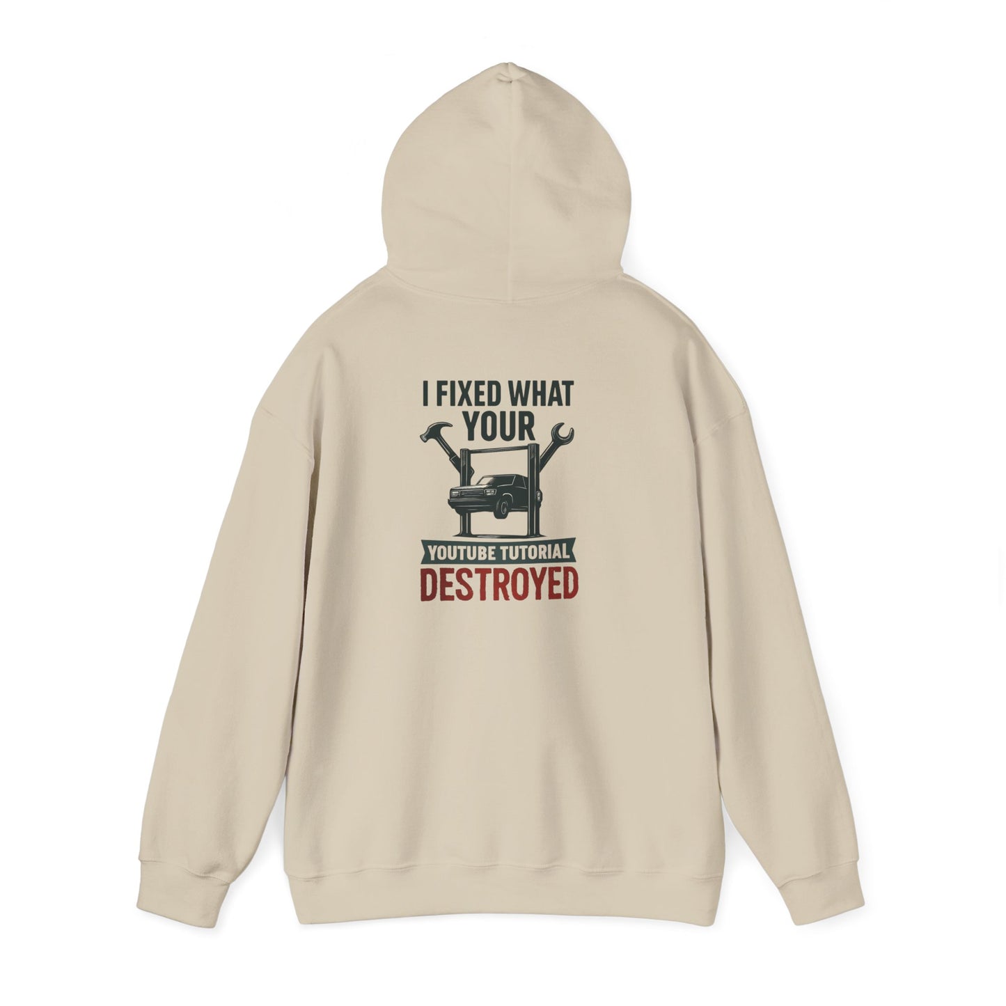 I Fixed What Your YouTube Tutorial Destroyed Hoodie