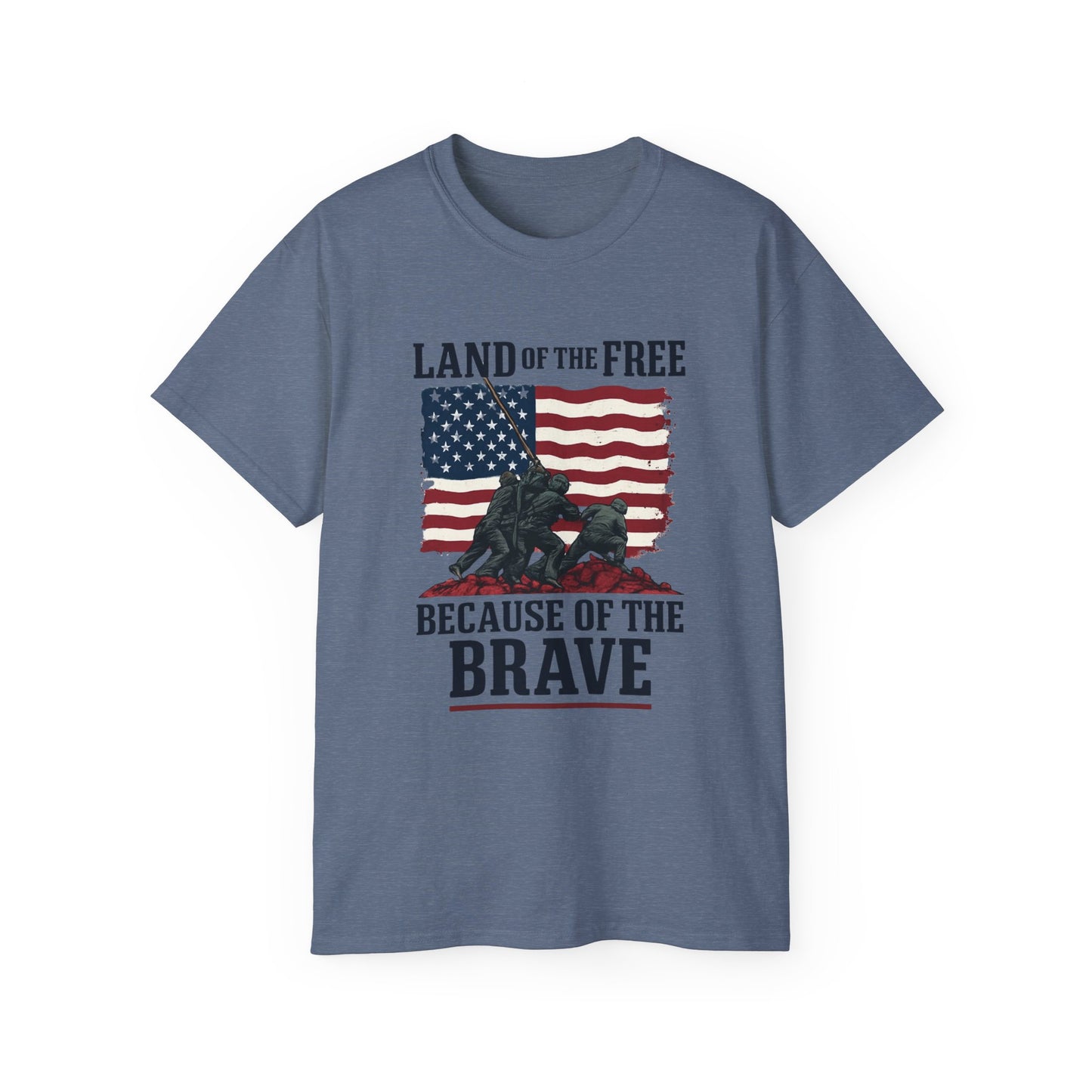 Land of the Free, Because of the Brave T-Shirt