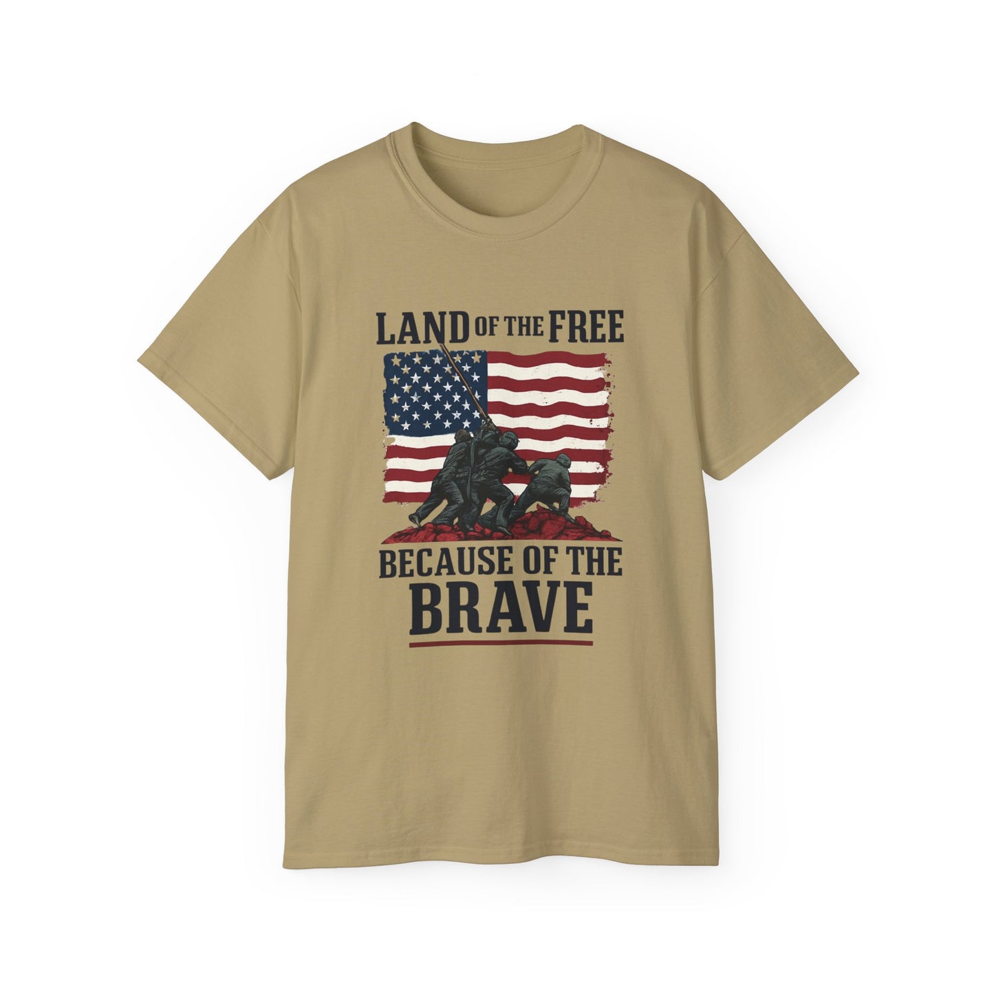 Land of the Free, Because of the Brave T-Shirt