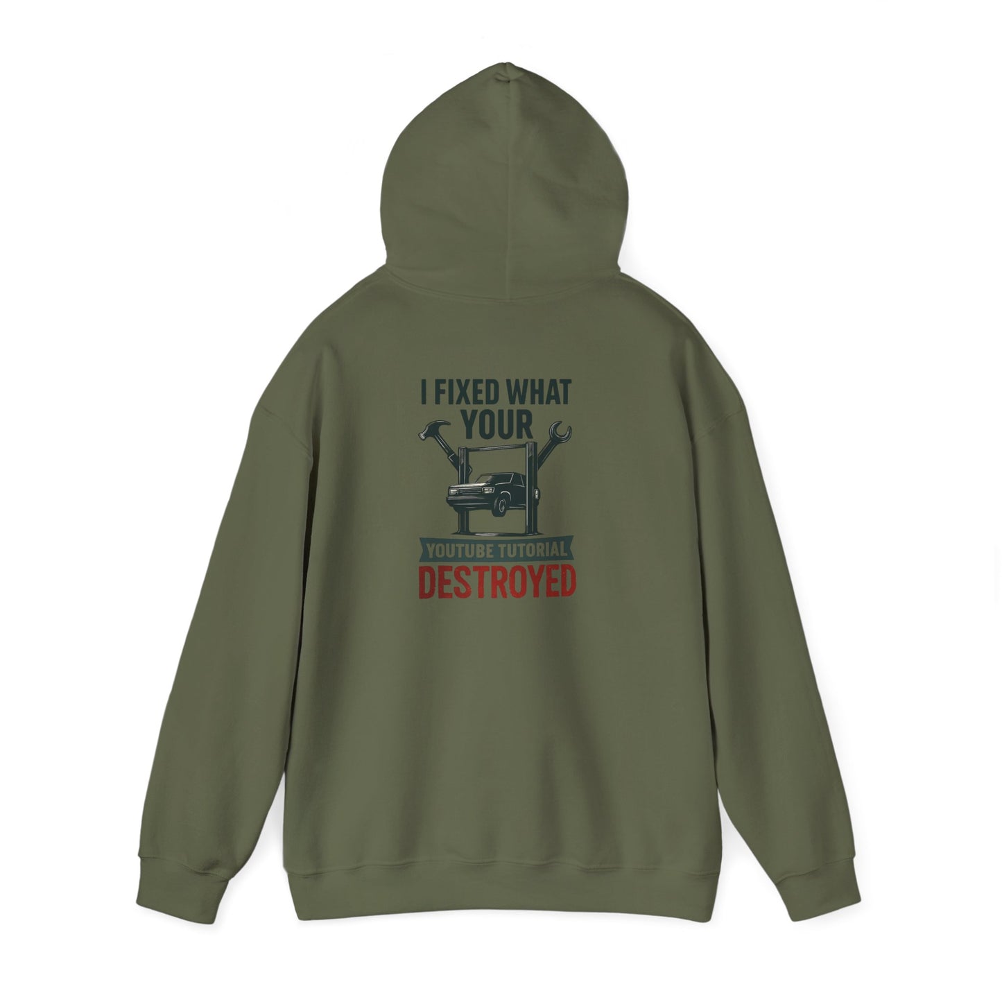 I Fixed What Your YouTube Tutorial Destroyed Hoodie