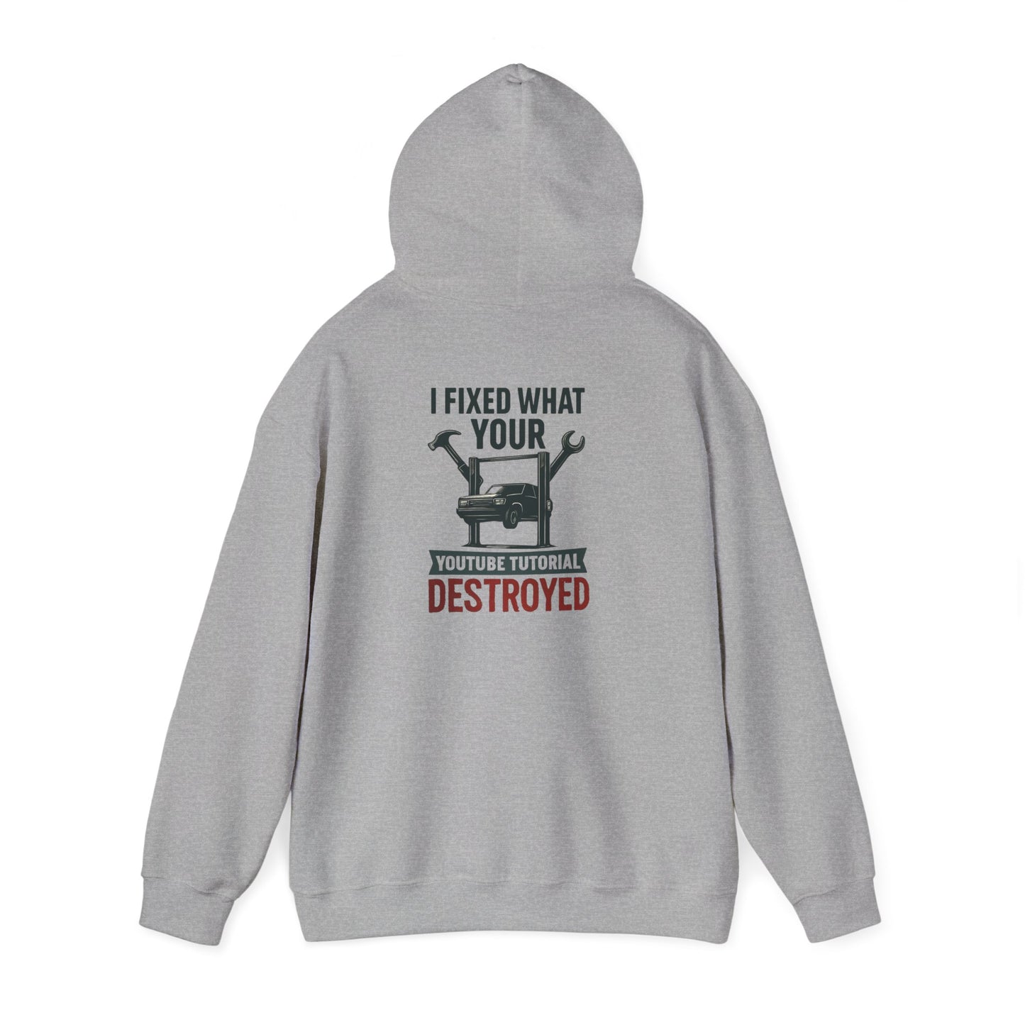 I Fixed What Your YouTube Tutorial Destroyed Hoodie