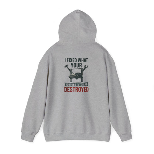 I Fixed What Your YouTube Tutorial Destroyed Hoodie