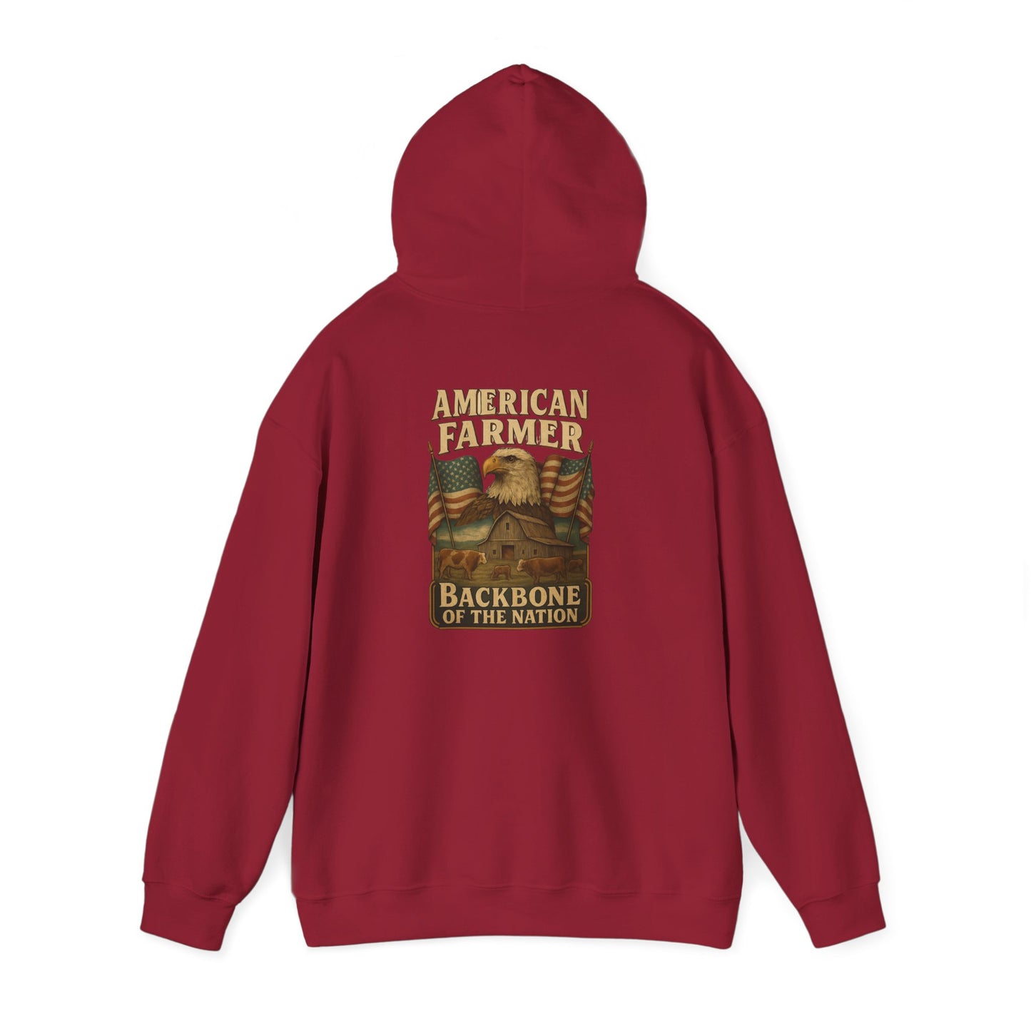 American Farmer-Backbone of the Nation Hoodie