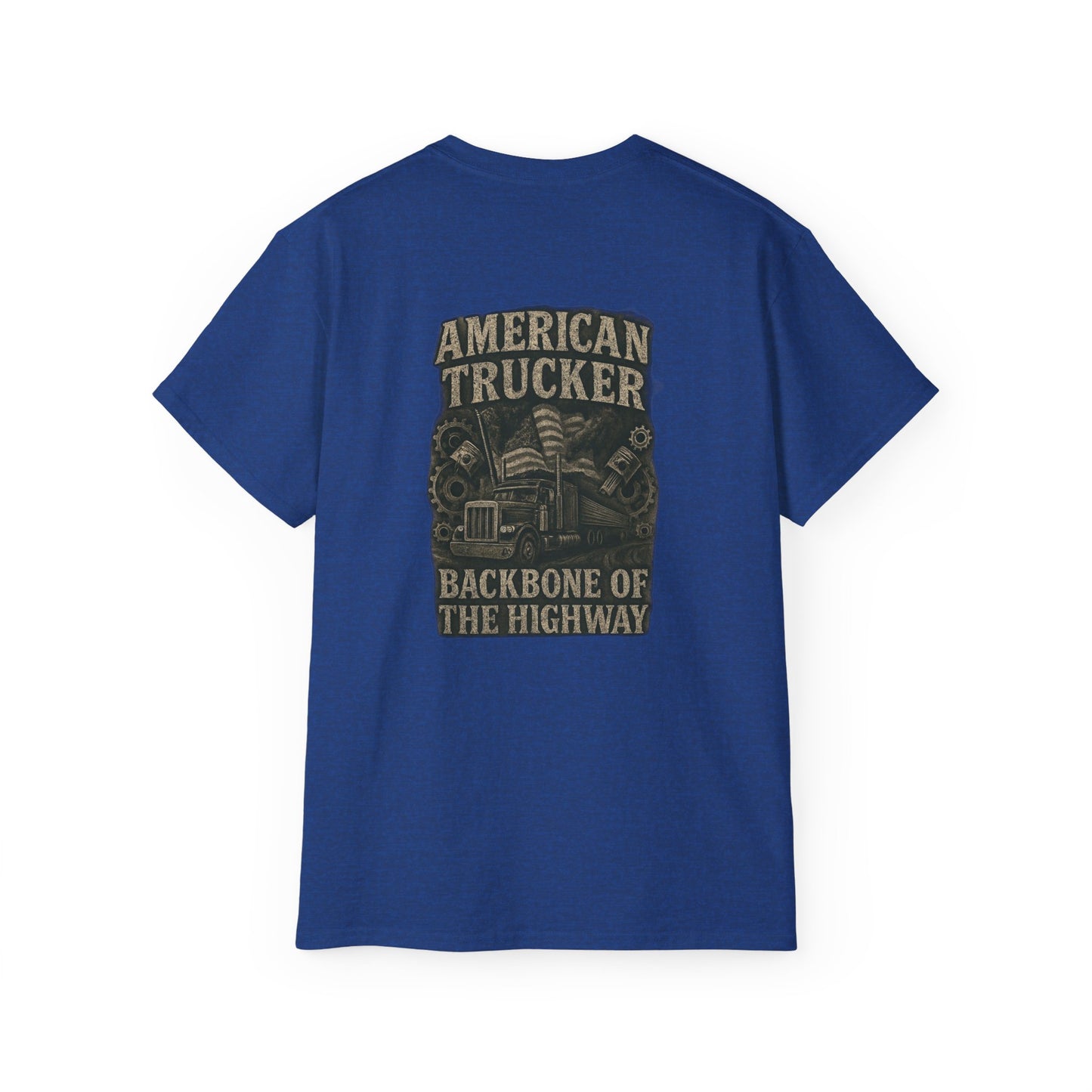 American Trucker-Backbone of the Highway T-Shirt