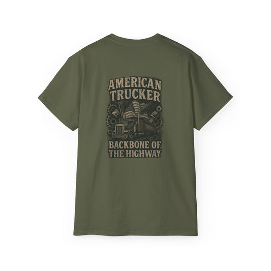American Trucker-Backbone of the Highway T-Shirt